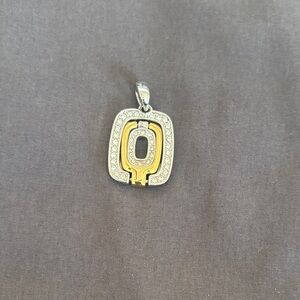 Lia Sophia Gold and Silver Necklace Pendant